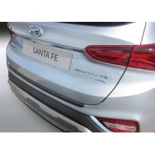 Накладка на задний бампер (RGM, RBP407) Hyundai Santa Fe IV (2018-)